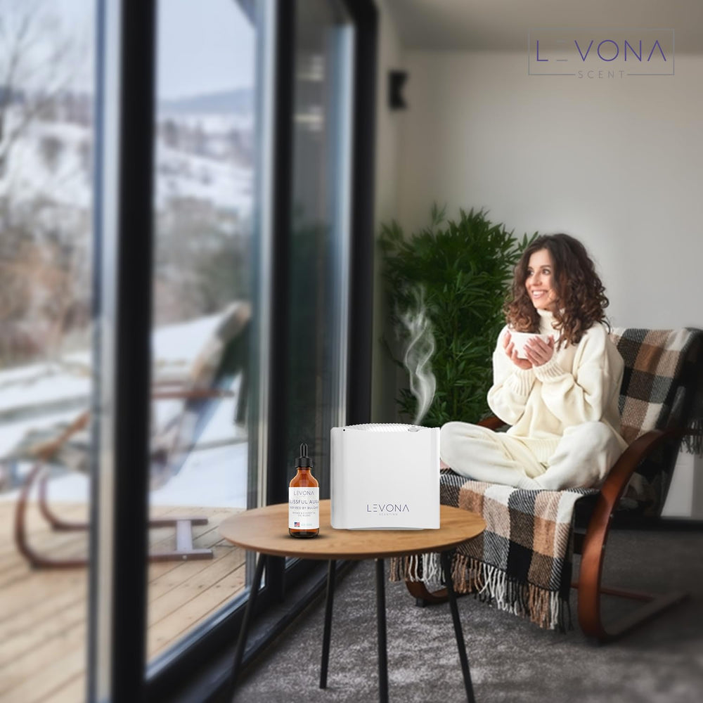 Levona Scent amber musk jasmine note hints add inviting scent layers.
