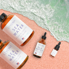 Levona Scent Sea Water label detail highlighting jasmine and tuberose notes