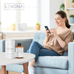 Levona Scent Sea Water bottle Made in USA quality and safety