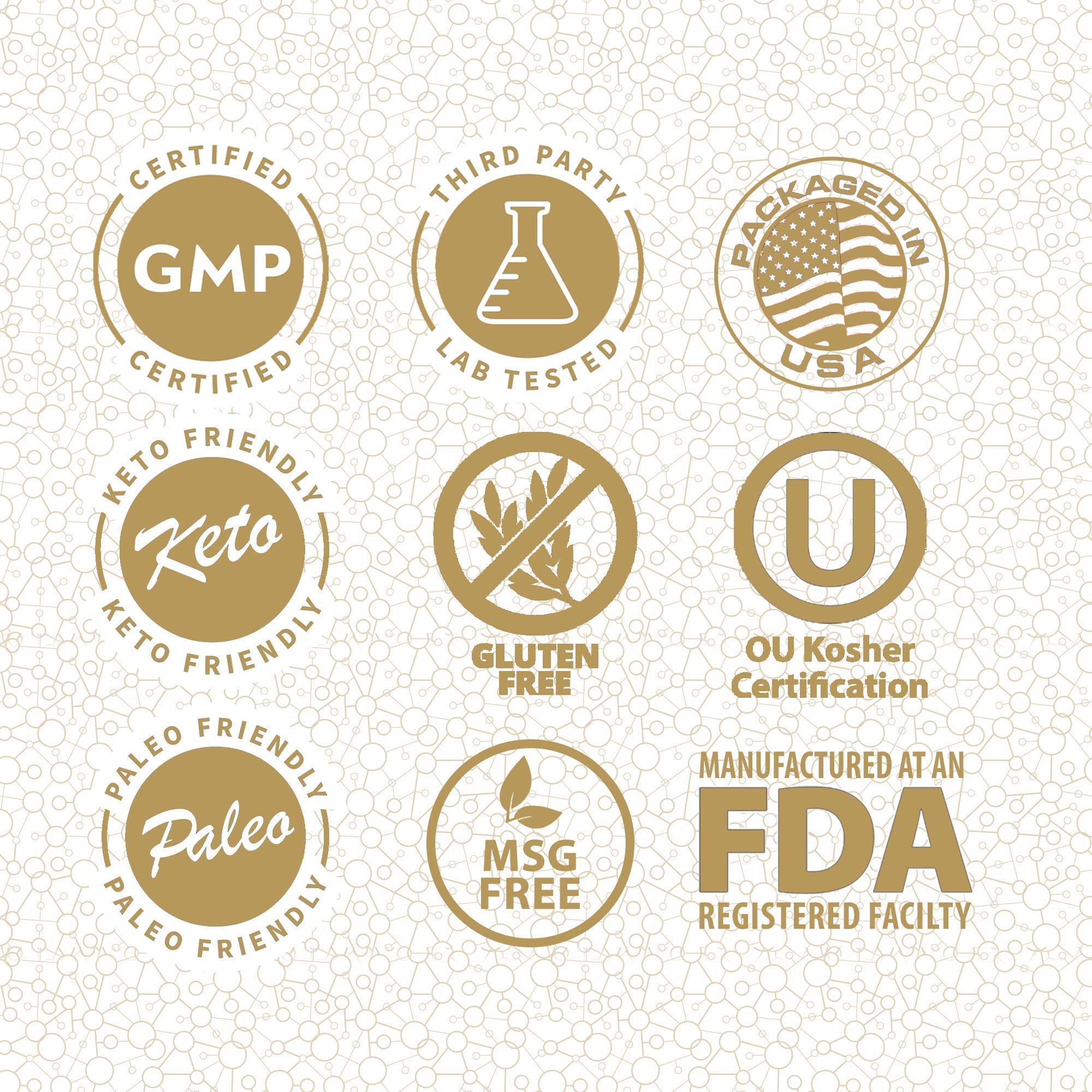 Lewis Labs Brewer's Yeast Flakes hero visual suggests versatile use in shakes.