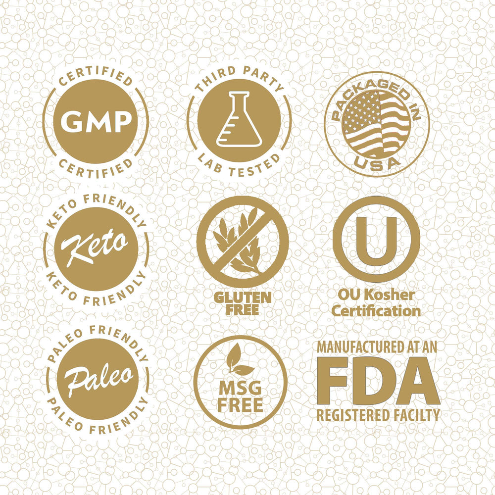 Lewis Labs Brewer's Yeast Flakes hero visual suggests versatile use in shakes.