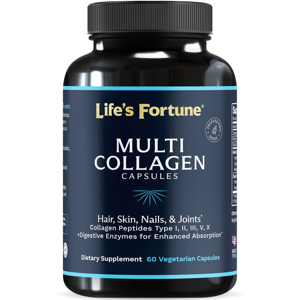 Lewis Labs Multi Collagen Powder bottle for joint and skin support.