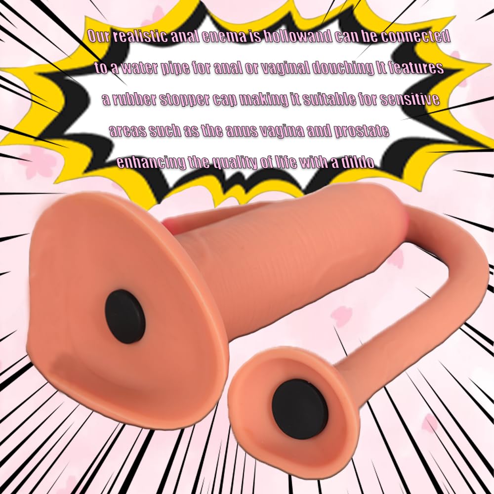 Lewosu anal douche shower head design for intimate hygiene