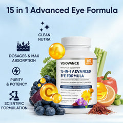 Lexenic VisioVance capsules shown to emphasize carotenoids and botanicals