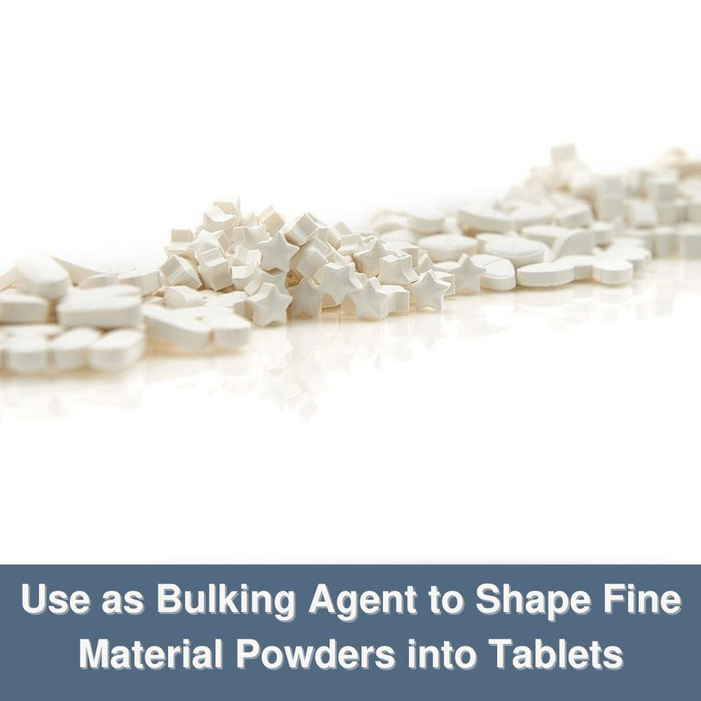 Direct compression flow aid for fine powders using LFA DCPD