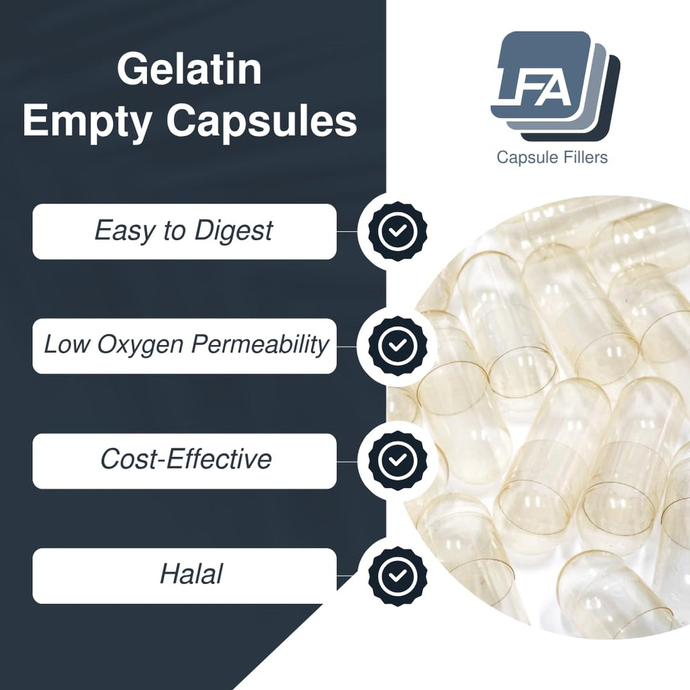 LFA empty capsules size 0 being hand-filled demonstrates versatile DIY compounding.