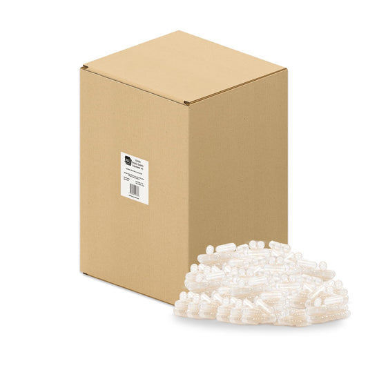 LFA empty capsules size 0 pack for customization and filling.