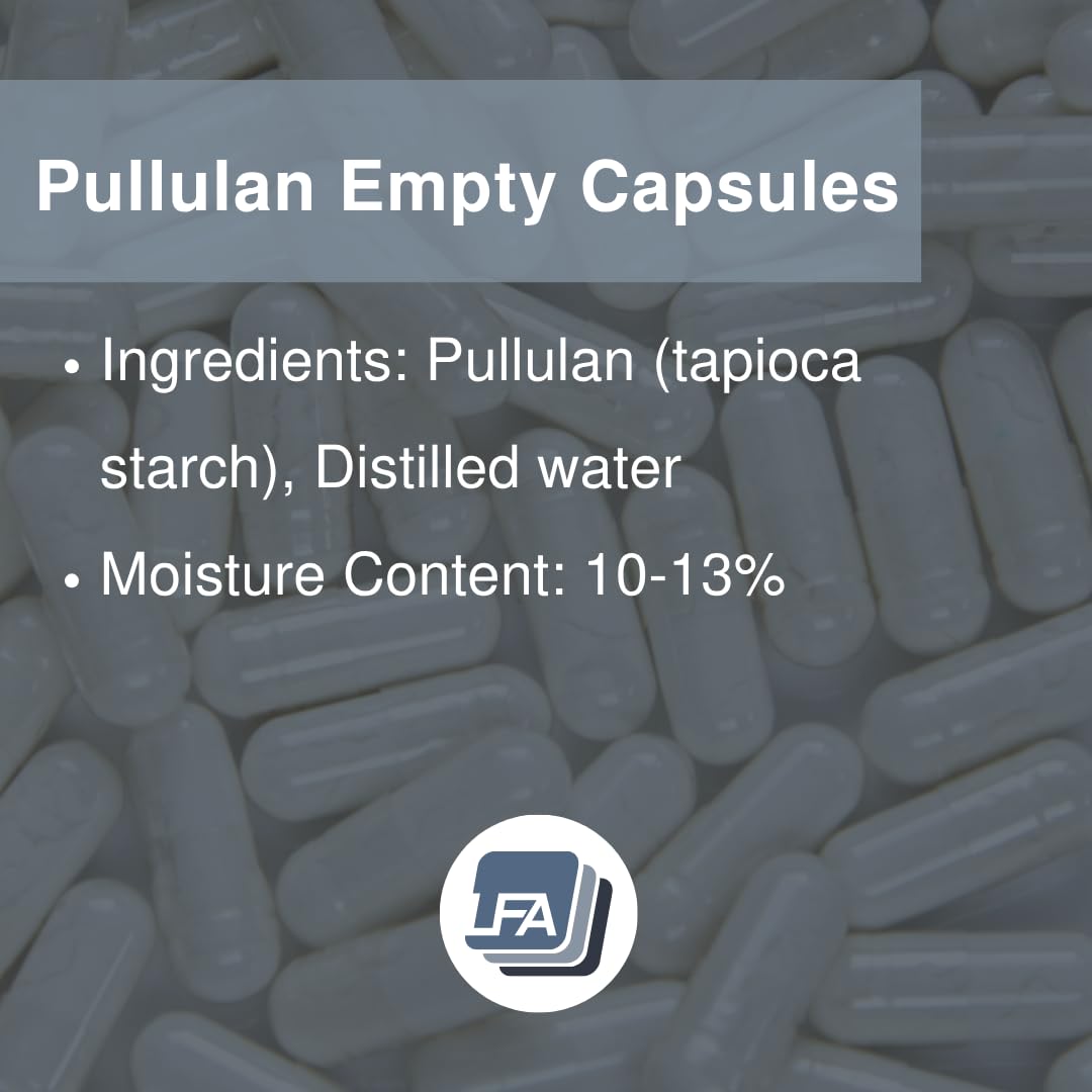 LFA Halal and Kosher certified capsules with clean label.