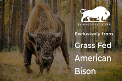 LGS Supplements Grass-Fed Bison Organ pour with easy-to-swallow capsules