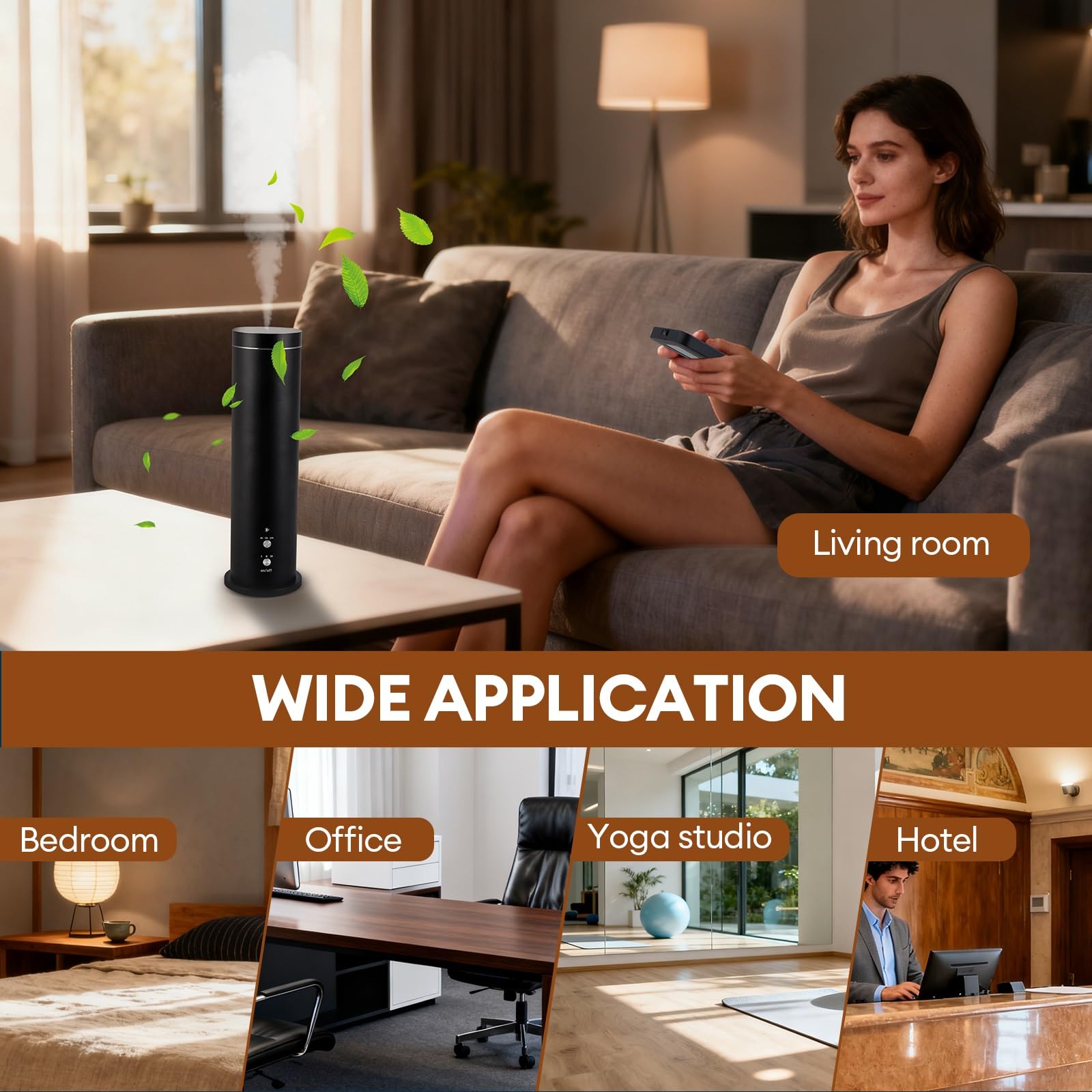 LIARTY starter kit includes two 50ml essential oils and USB-C charging.