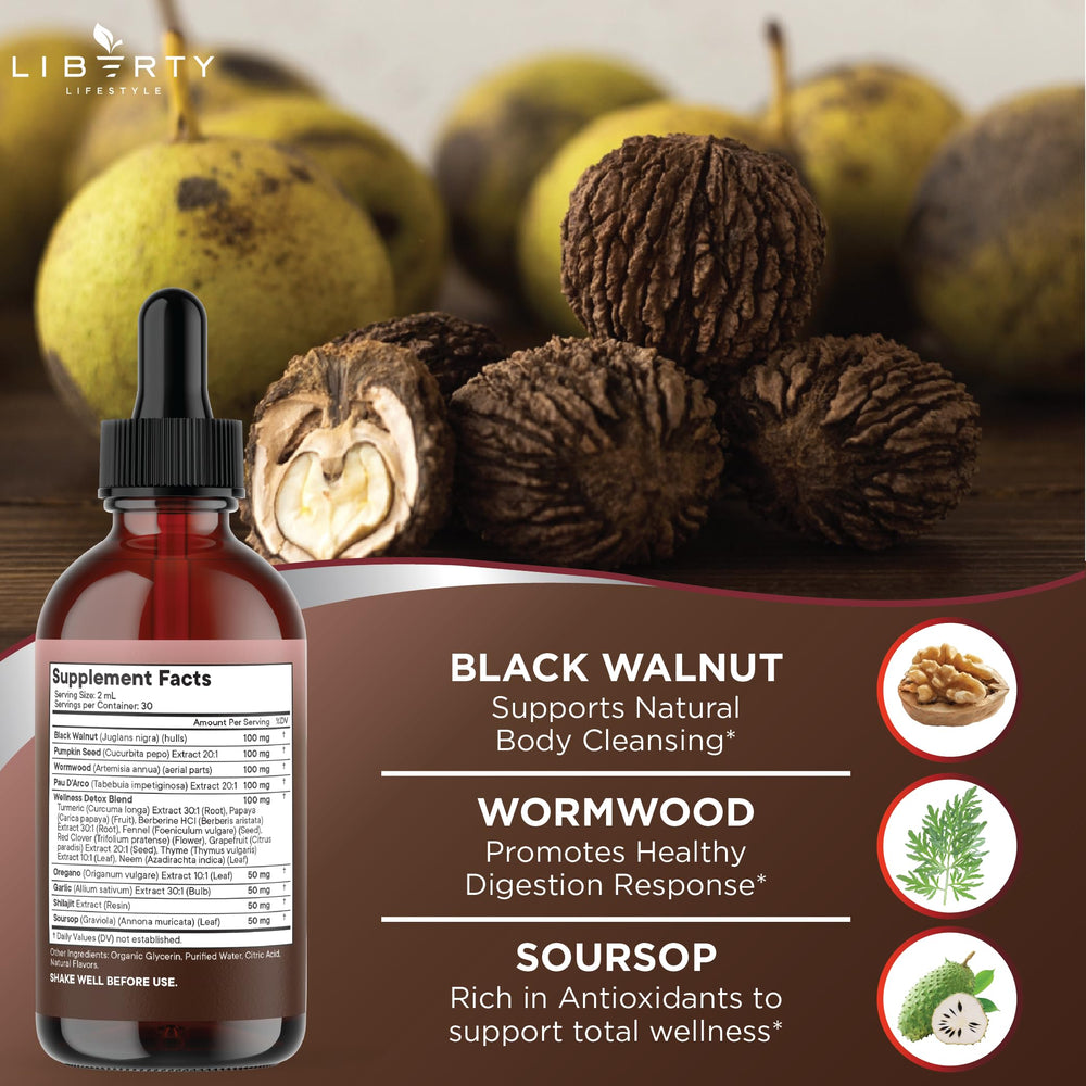 Liberty Lifestyle Defend turmeric and oregano blend bottle highlighting key ingredients.