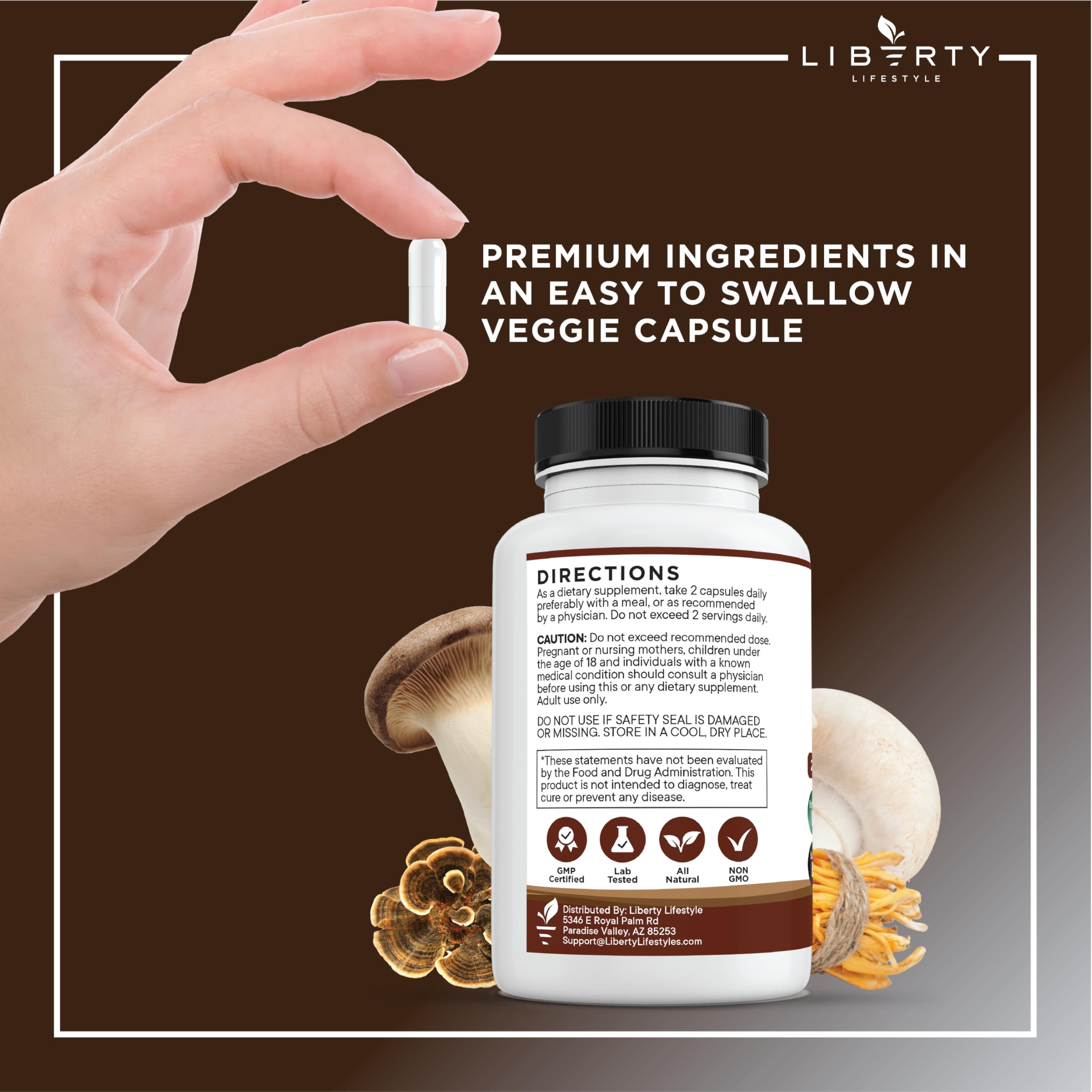 Liberty Lifestyle Marshmallow Root formula detail for gentle digestive comfort