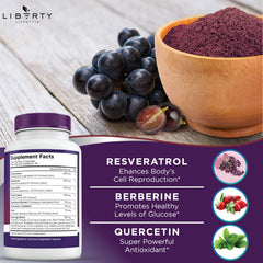 Liberty Lifestyle Noni and Acai capsules for natural energy and antioxidant support
