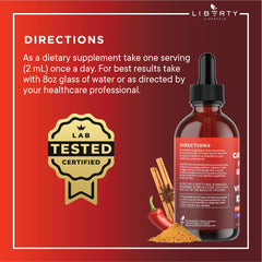Liberty Lifestyle Panax Ginseng liquid drops for daytime energy