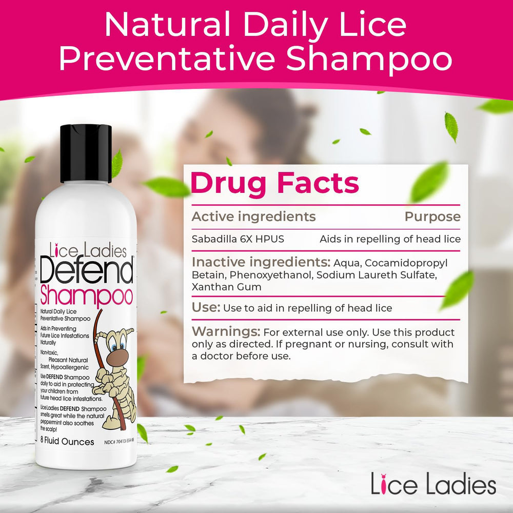 Lice Ladies conditioner-soft-hair-rinse for smooth detangling after shower.