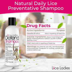 Lice Ladies conditioner-soft-hair-rinse for smooth detangling after shower.