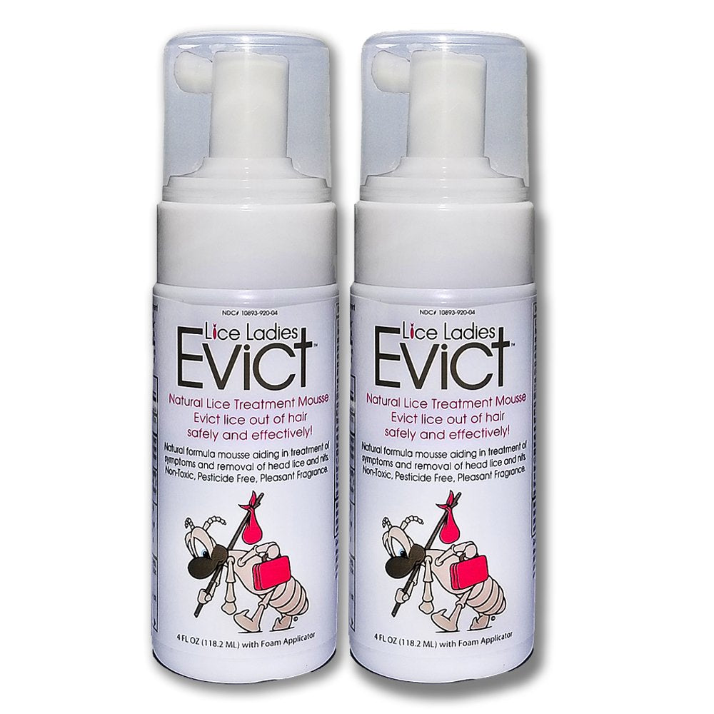 Lice Ladies Evict foam bottle for simple lice treatment application