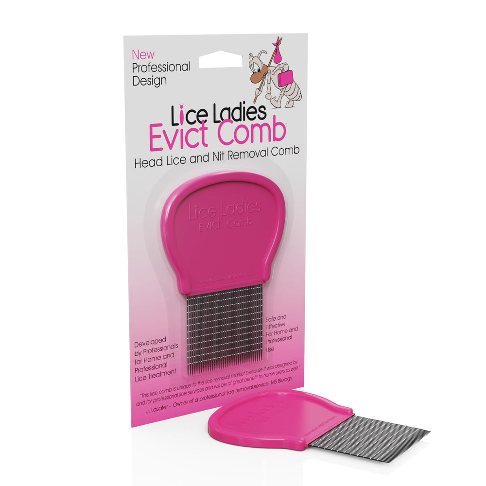 Lice Ladies kit packaging and bottle showing all-in-one solution