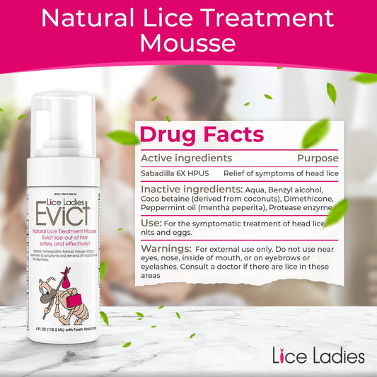 Lice Ladies shampoo-gentle-cleansing for everyday kid-friendly hair care.