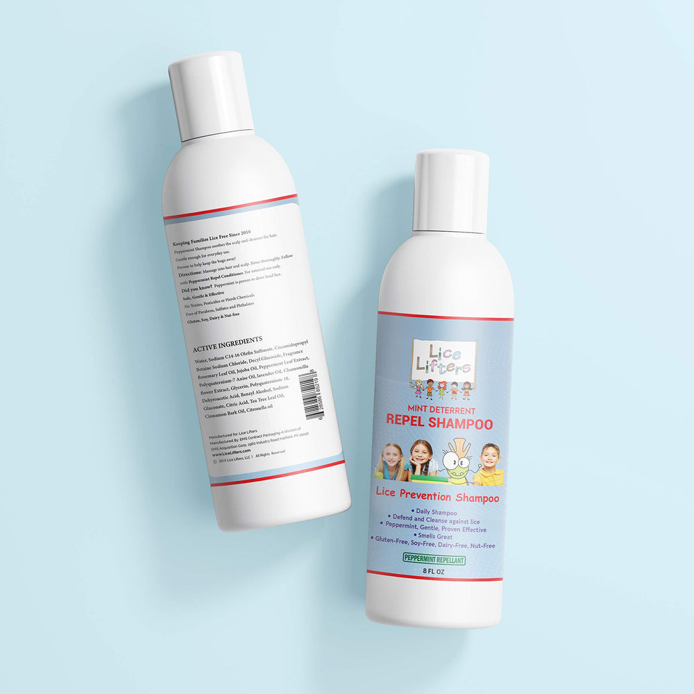 Lice Lifters prevention conditioner bottle front delivering soft, manageable hair.