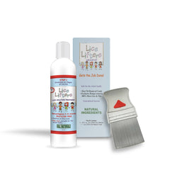 Lice Lifters 8oz solution bottle for fast, even coating