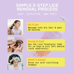 Lice Mamas for all hair types demonstrates versatile use for kids and adults
