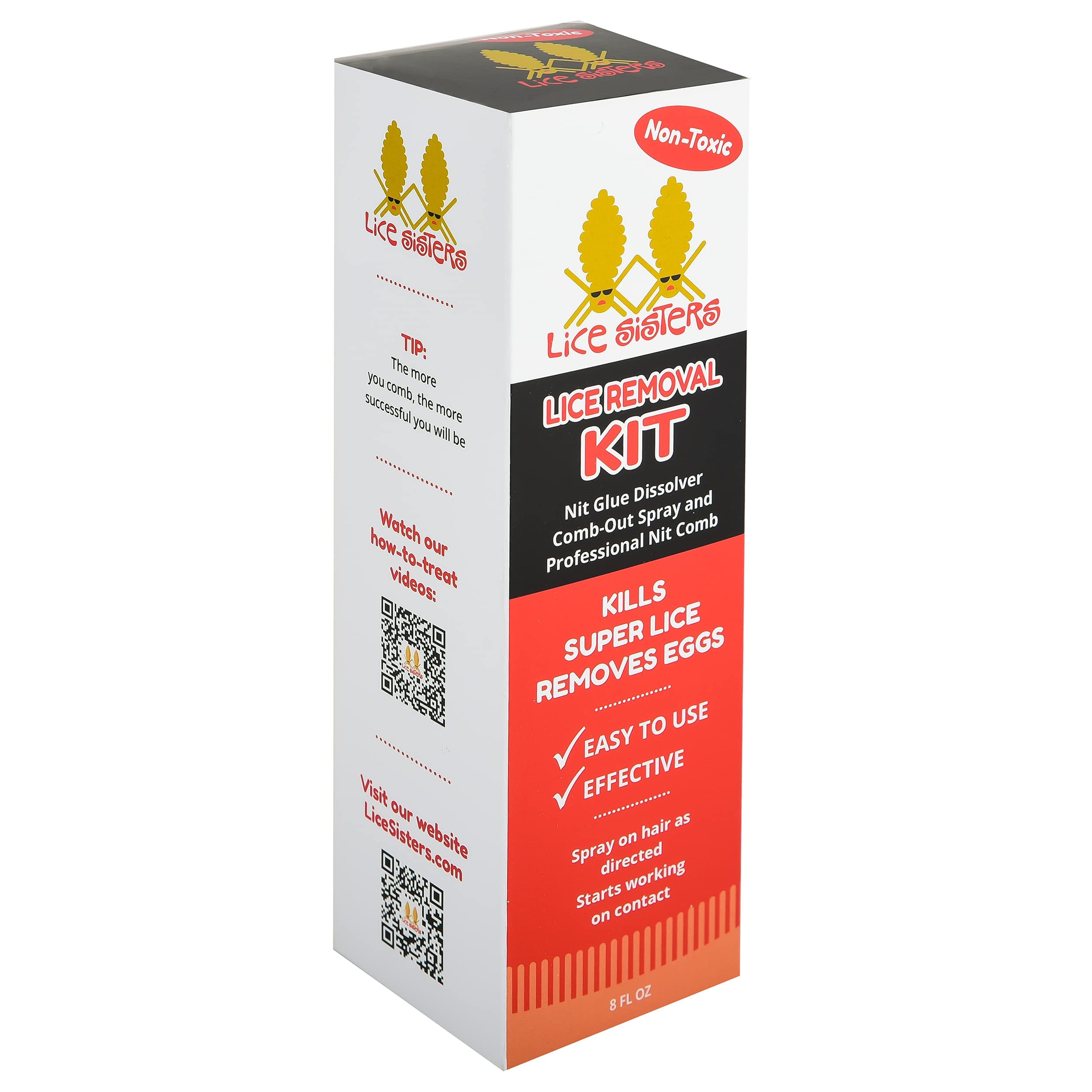 Lice Sisters nit comb close-up highlighting micro-grooved teeth for nit removal