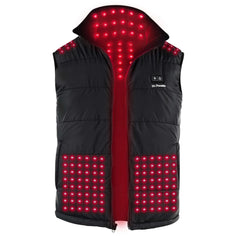 Licinwing red light vest neck-shoulder coverage for soothing muscle tension