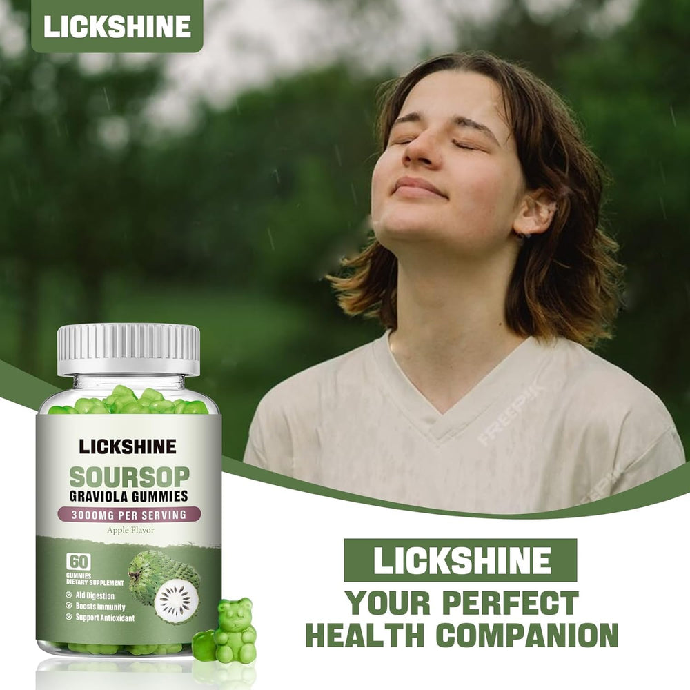 Lickshine immune support antioxidant gummies promote daily resilience.
