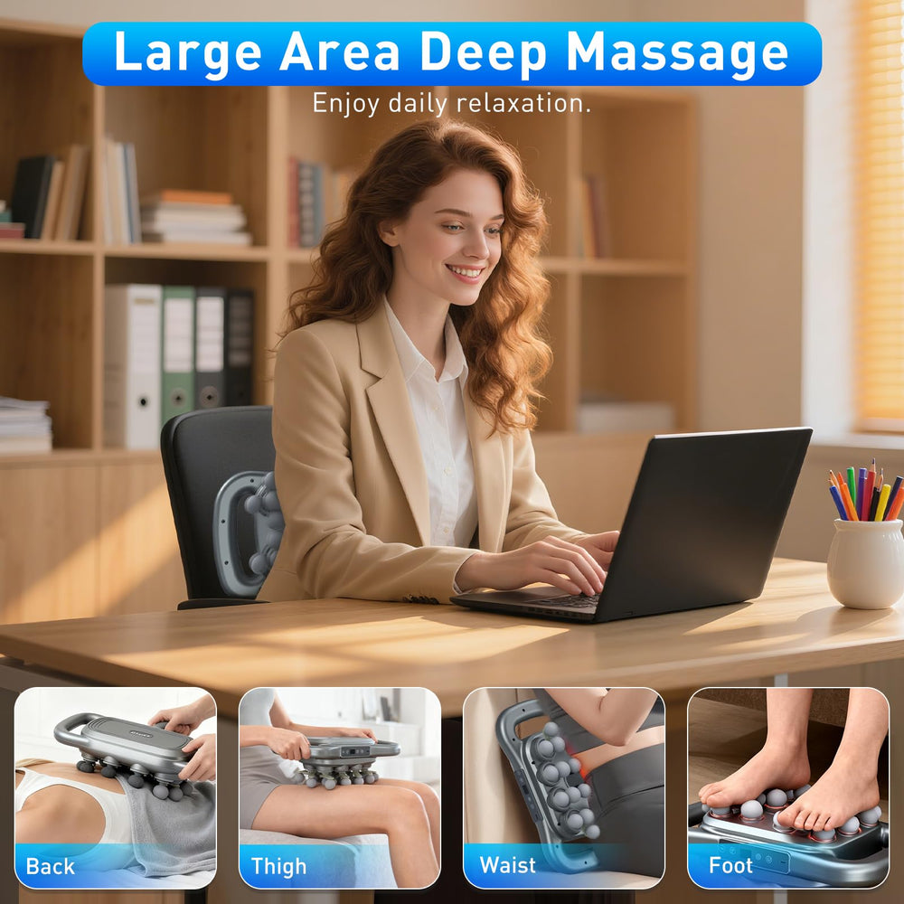 Lideeya Upgrade ergonomic handle shown for comfortable, stable use.
