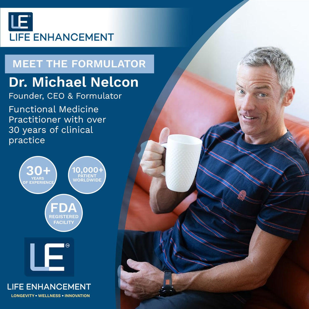 Life Enhancement Radical Shield packaging label seen with vitamins and minerals clearly listed.