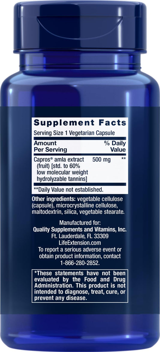 Life Extension Advanced Lipid Control bottle back view, shows dosage directions for easy daily use