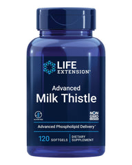 Life Extension Advanced Milk Thistle bottle front for liver health support