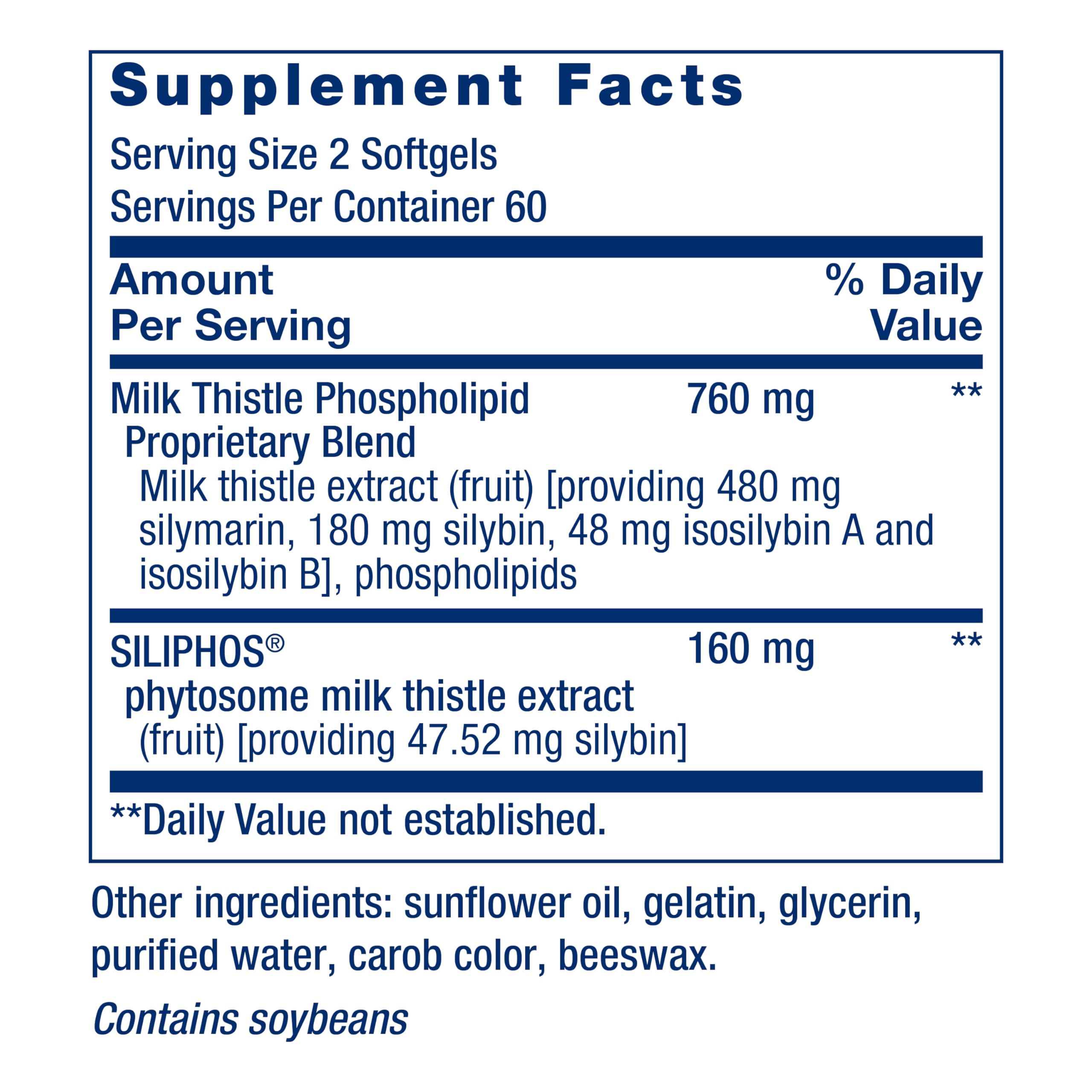 Close-up of Life Extension Advanced Milk Thistle capsules for daily liver detox support