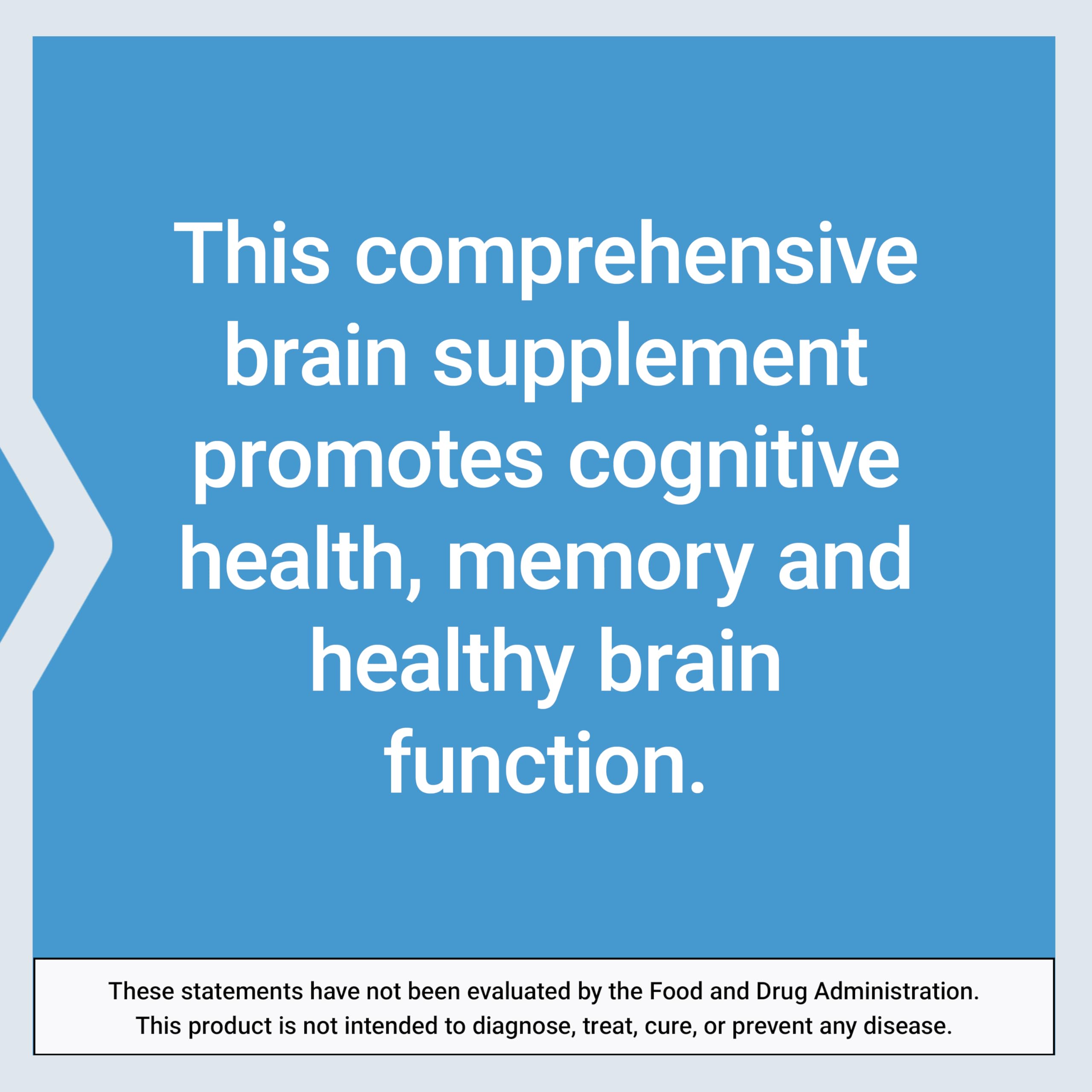 Life Extension Cognitex Elite Pregnenolone nutrition panel detail