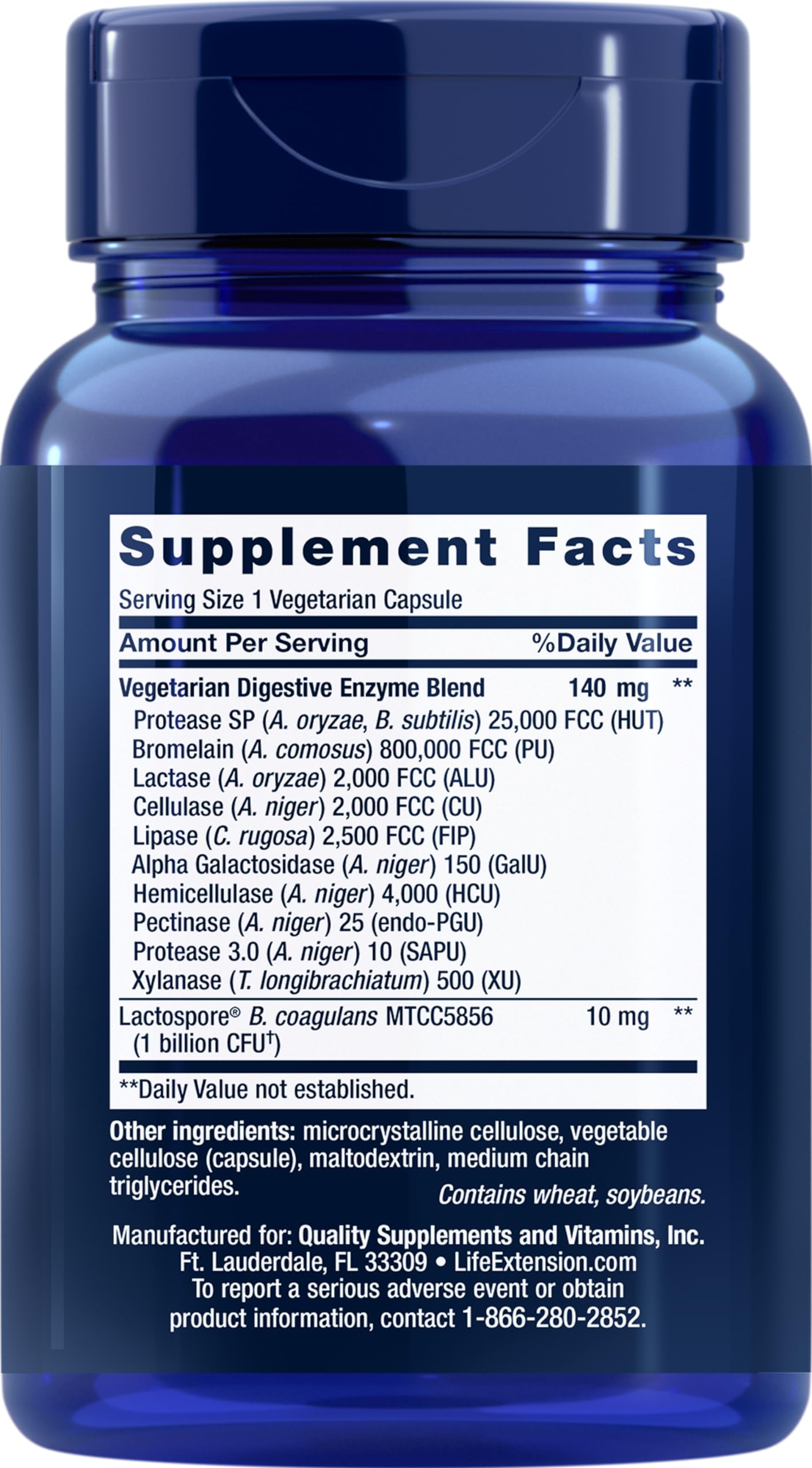 Life Extension Enhanced Super Digestive Enzymes and Probiotics pack for ongoing digestive balance and convenience