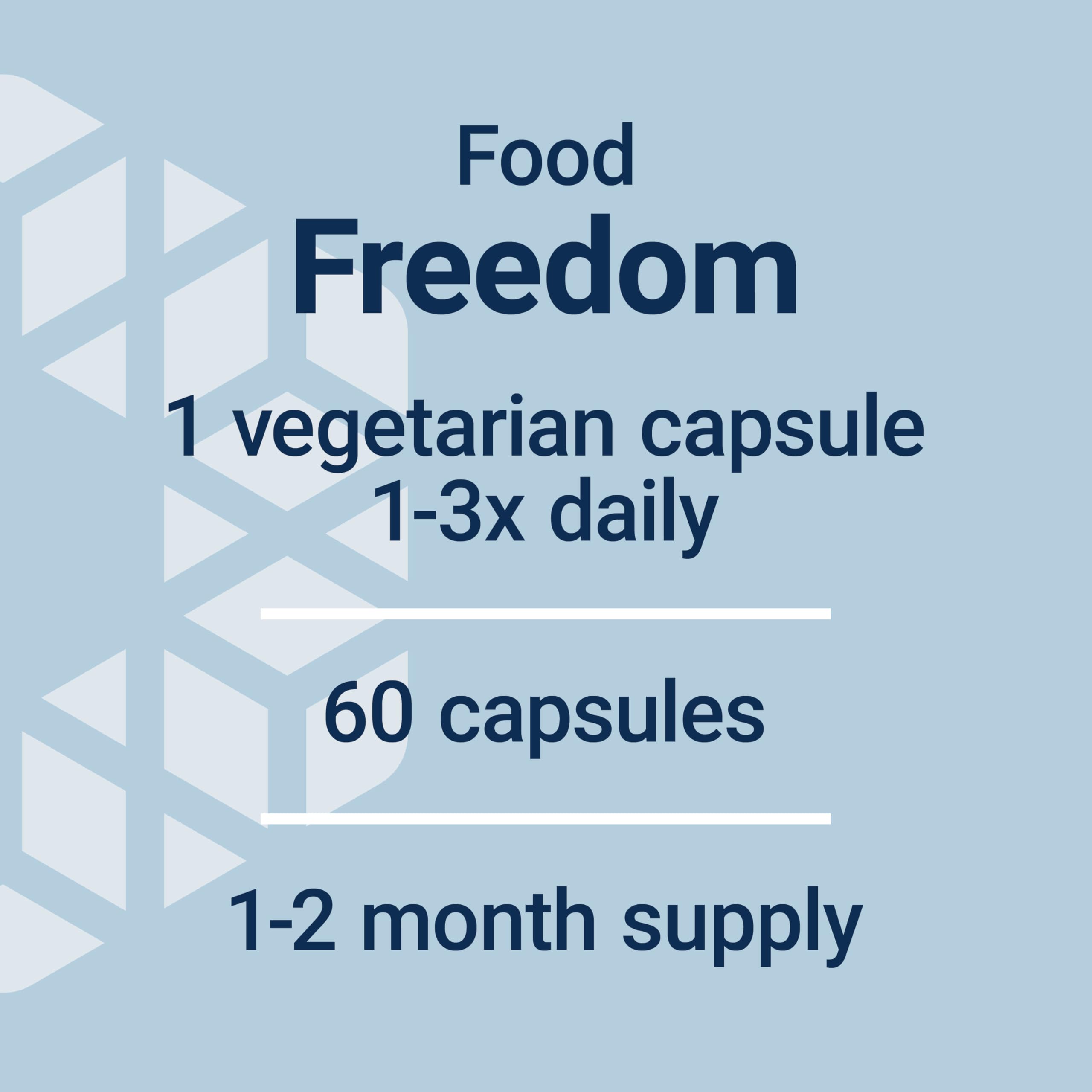 Life Extension GI-friendly formula with gluten-free, non-GMO ingredients.