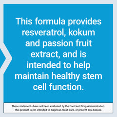 GEROPROTECT Stem Cell gluten-free label emphasizing allergy-conscious formulation.