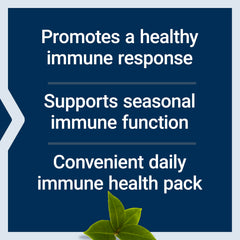 Life Extension Immune Packs packet open showing individual servings.