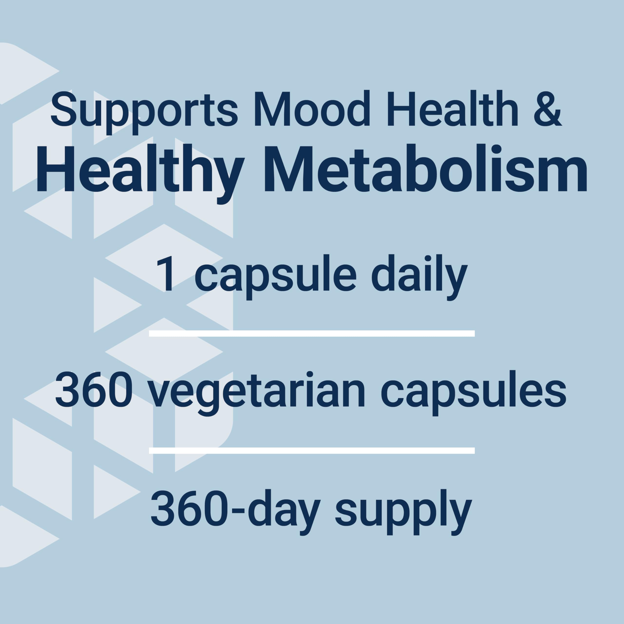 Morning-use scene with Life Extension Inositol Caps suggesting daily routine compatibility.