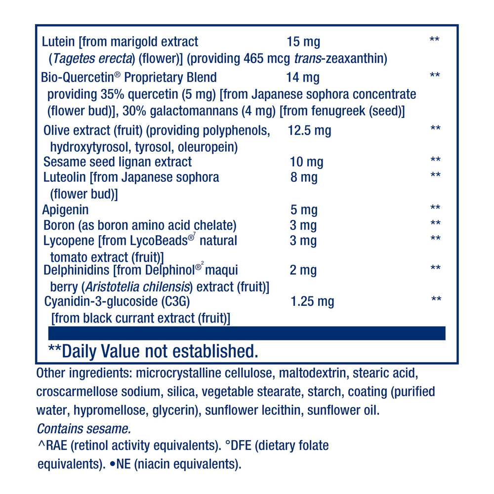 Life Extension Mix antioxidant blend with green tea and pomegranate extracts.