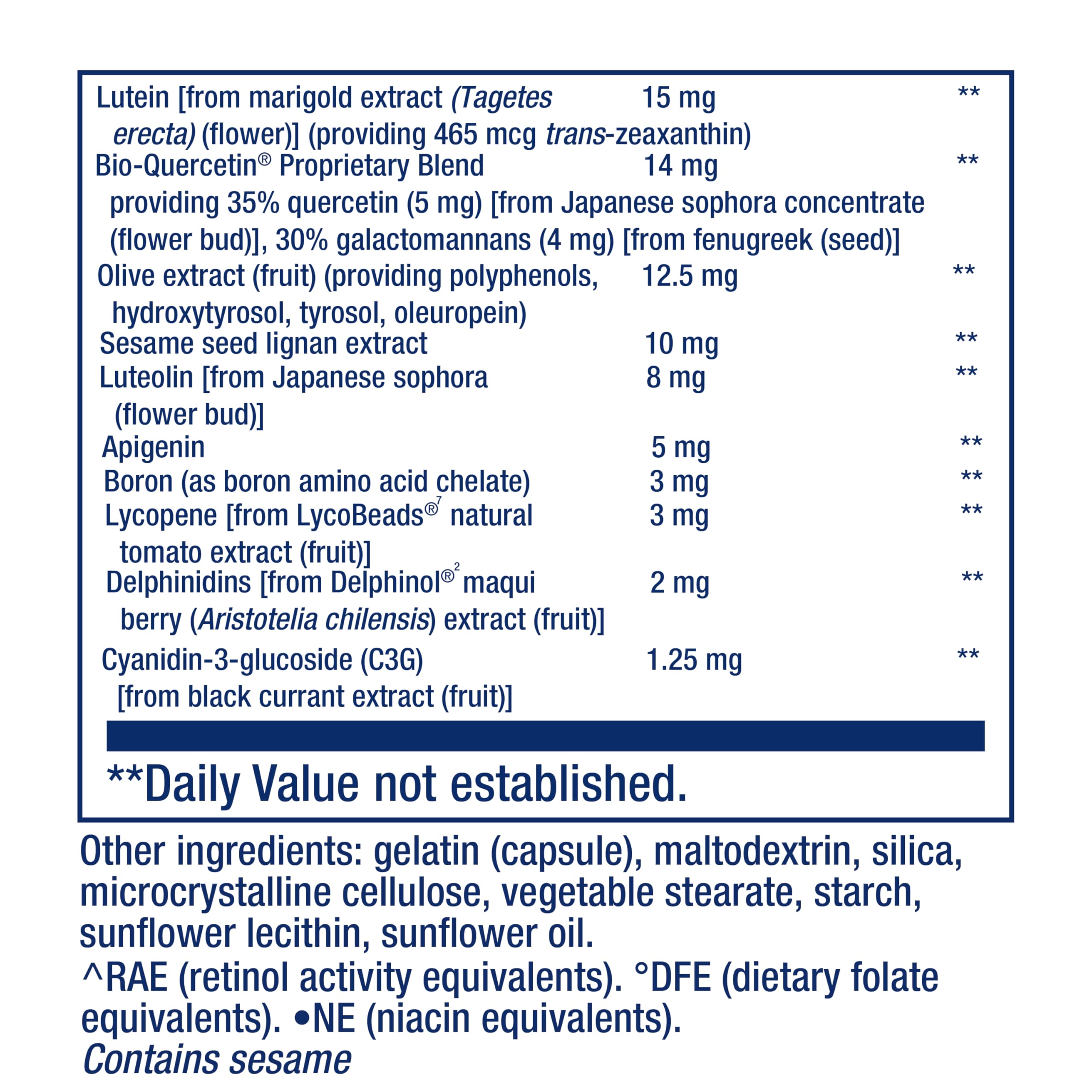 Gluten-free icon on Life Extension Mix packaging signals dietary compatibility.