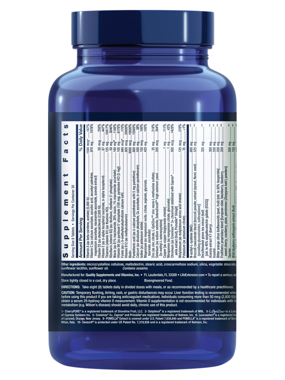 Life Extension Mix daily dose image emphasizes high-potency nutrition for immune and wellness support