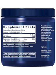 Life Extension Neuro-Mag measuring scoop for precise daily dosing and focus.