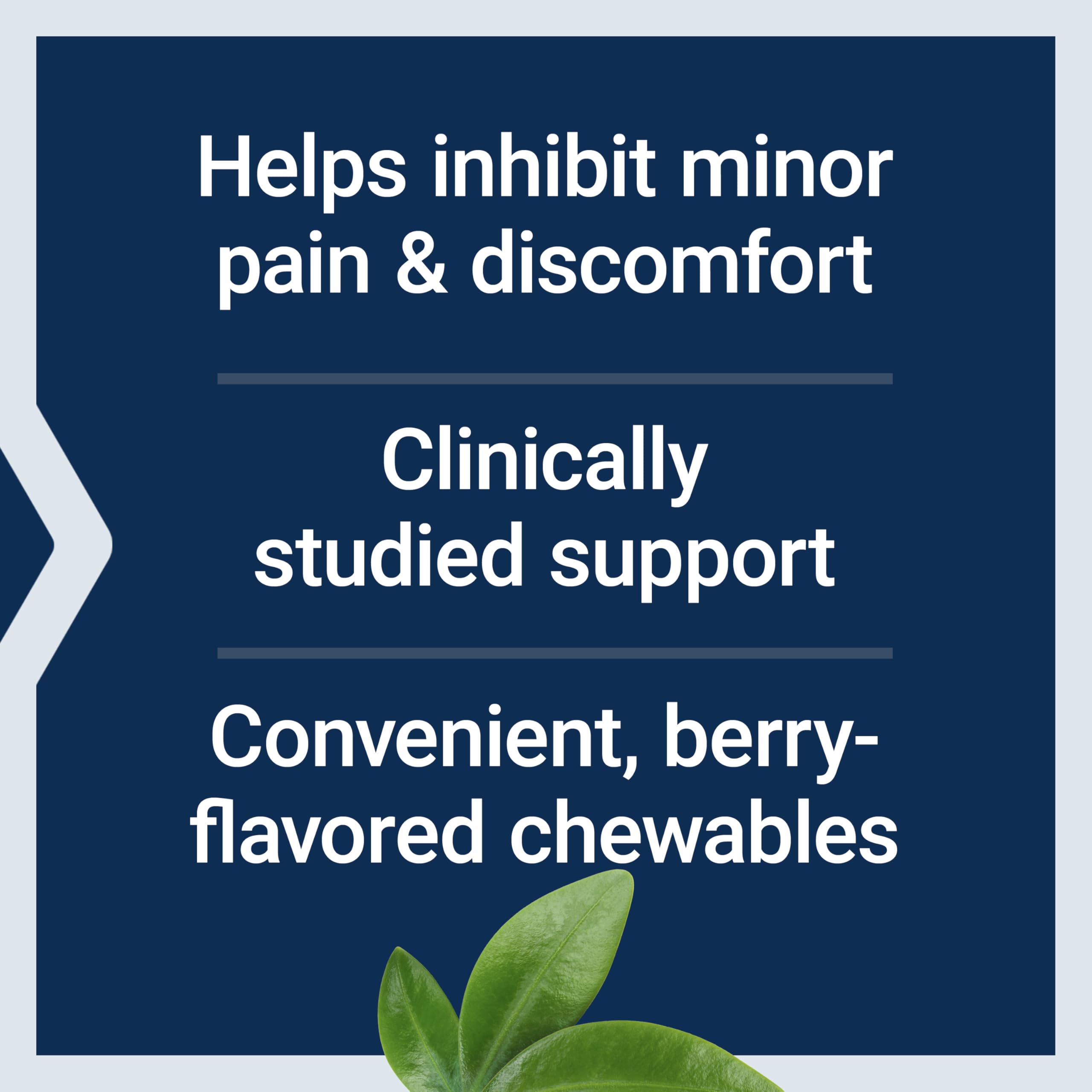 Life Extension Pea Discomfort Relief gluten-free status shown on label.