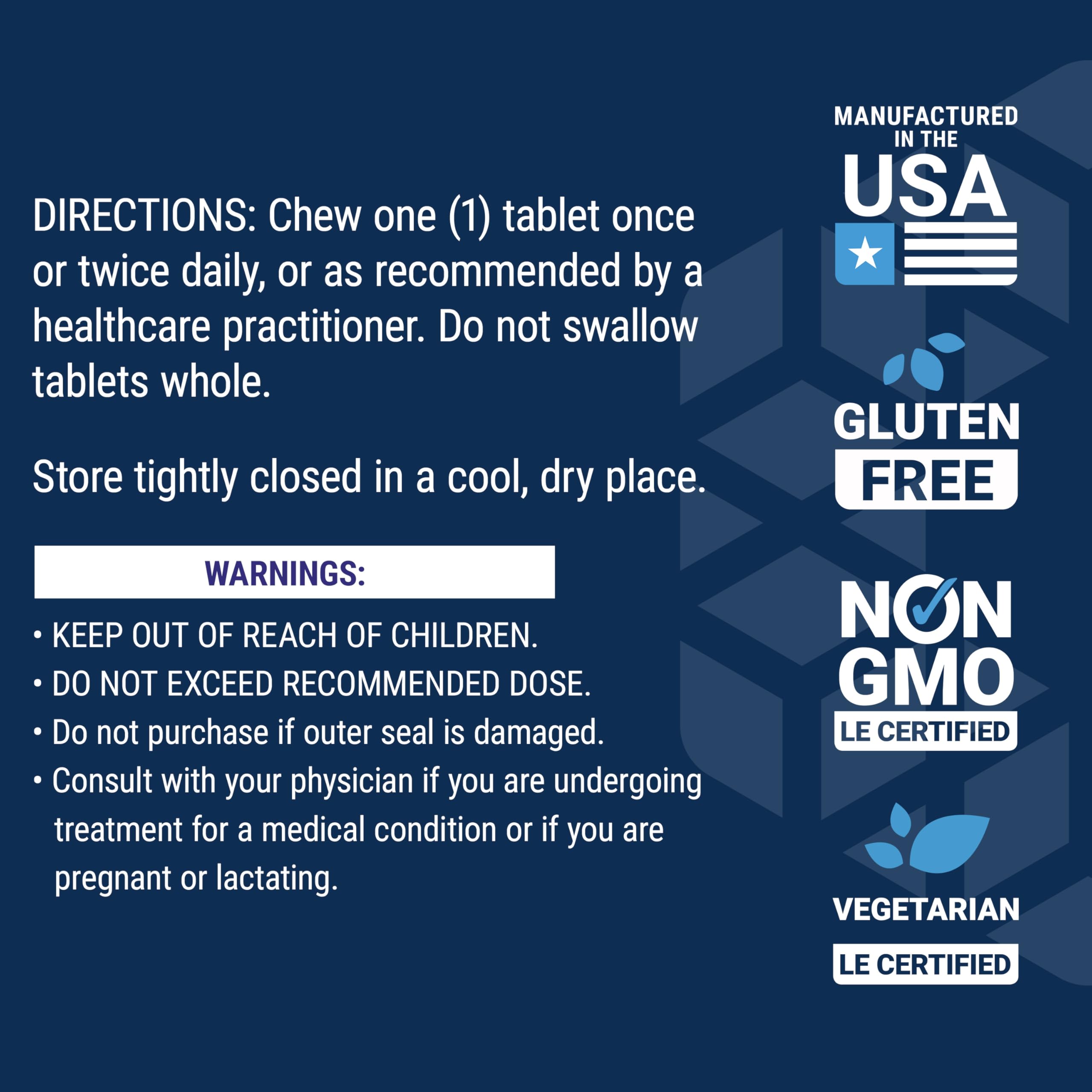 Life Extension Pea Discomfort Relief manufactured in the USA with QA checks.