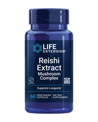 Life Extension Reishi Extract bottle showing daily immune support potential