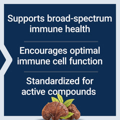 Life Extension Reishi Extract spores included to extend full-spectrum mushroom benefits