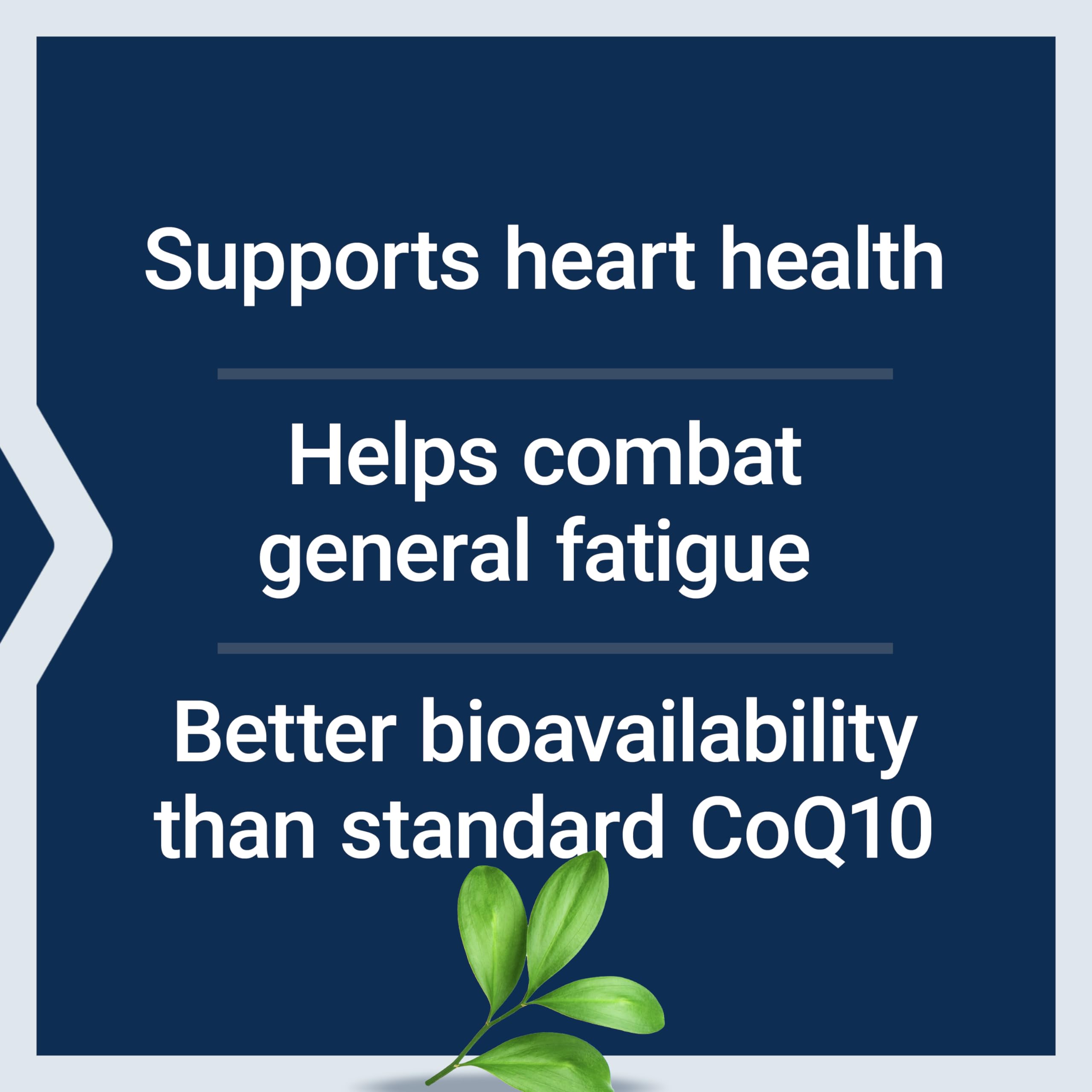 Life Extension Super Ubiquinol CoQ10 label front with key features