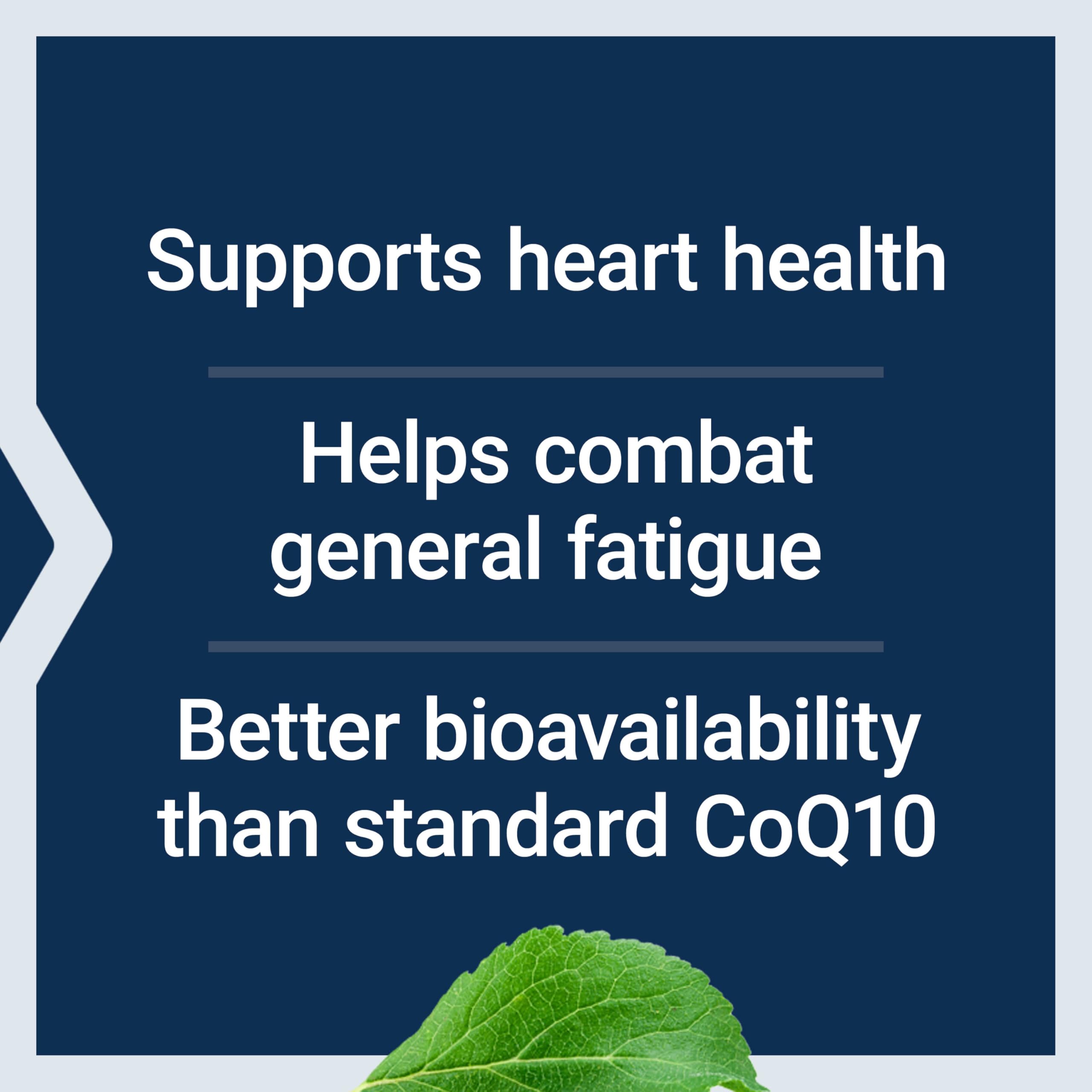 Life Extension Super Ubiquinol CoQ10 label shows non-GMO and gluten-free.